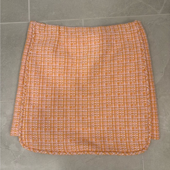 Maje Jilandra Tweed Mini Skirt Size XL - Picture 5 of 8